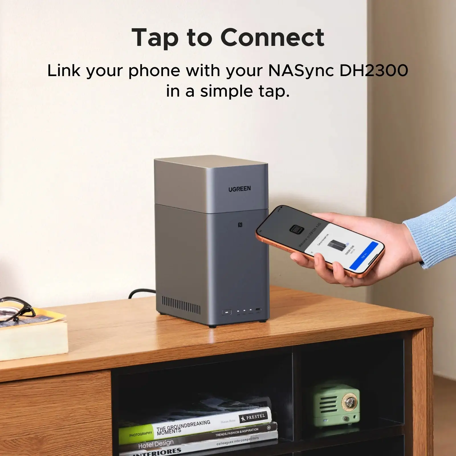 Система зберігання даних UGREEN Networrk Attached Storage DH2300 (95480)
