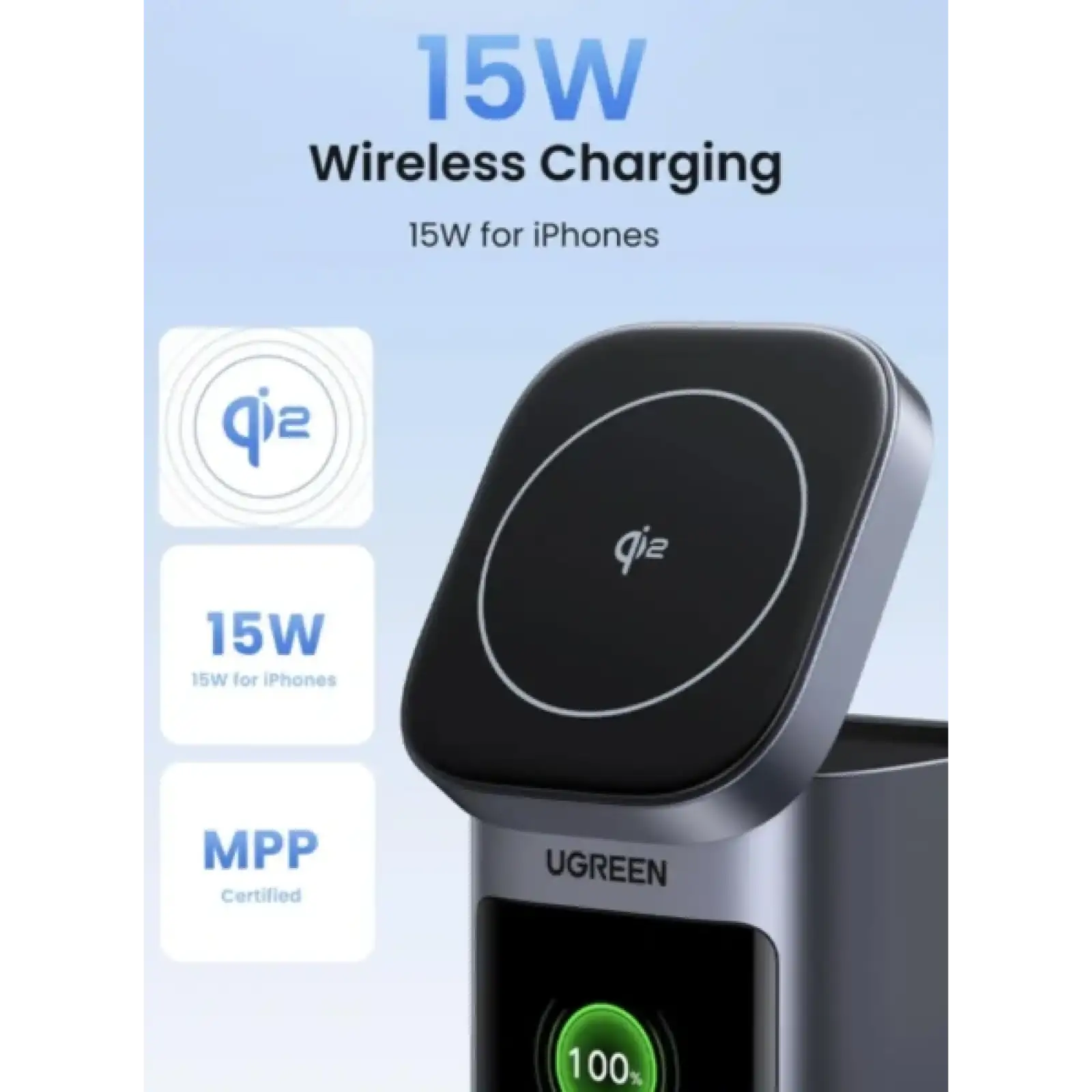 Зовнішній акумулятор UGREEN PB771 Nexode 20000mAh 145W (35527)