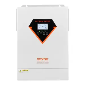 Автономний сонячний інвертор VEVOR EM6200-48L 6kW 48V MPPT 120A