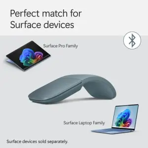 Миша Microsoft Surface Arc Wireless Mouse (Ocean) EP2-32755